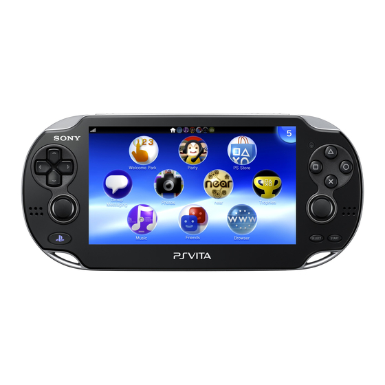 PlayStation Vita Manual