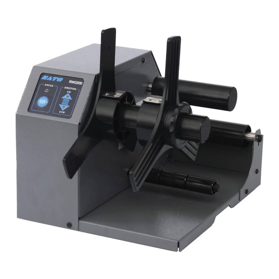 SATO RWG500 Quick Manual