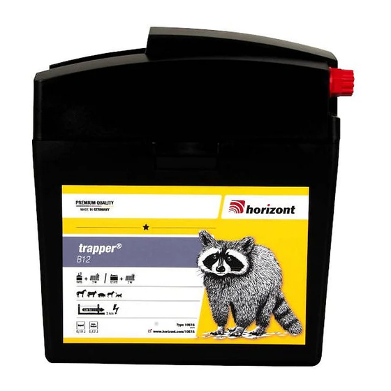 Horizont B12 Instruction Manual