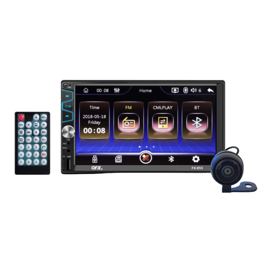 QFX FX-855 Instruction Manual