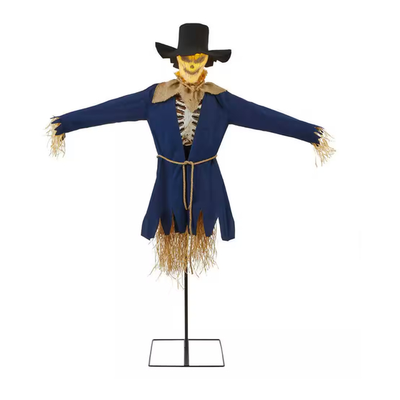 Home Accents Holiday LED ANIMATED FACELESS SCARECROW 22TK60285 Installation And Operating Instructions
