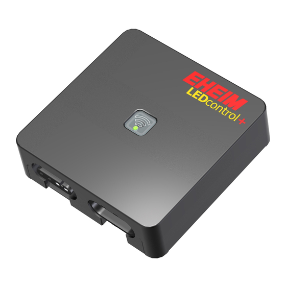 EHEIM LED control+ Operating Instructions Manual