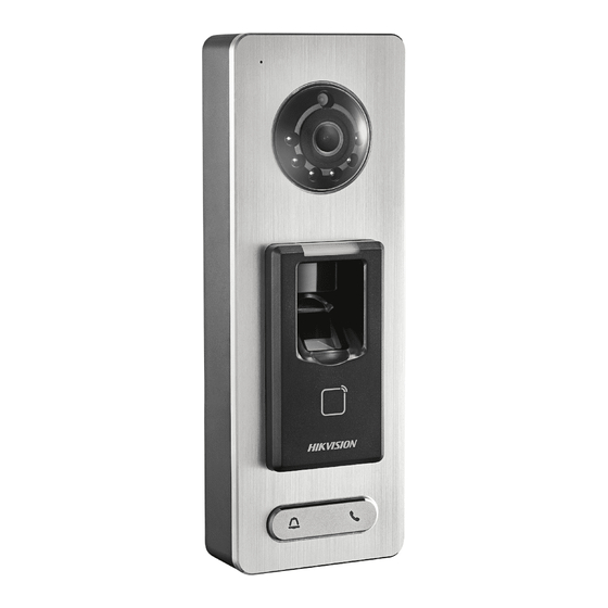 HIKVISION DS-K1T501SF Manual