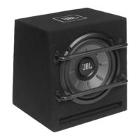 Harman JBL Stage 800BA Quick Start Manual