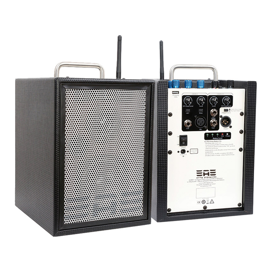 Elite Acoustics A1BR8 Quick Start Manual