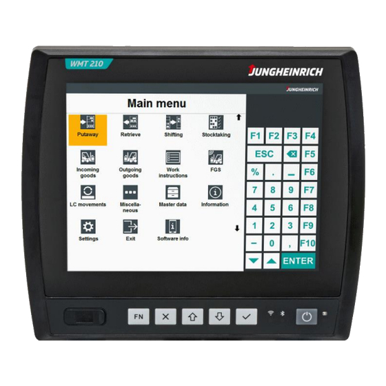 Jungheinrich WMT 210 Service Manual