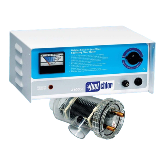 JUSTCHLOR J100SC Manual