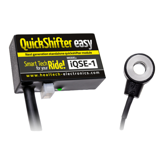 HealTech Electronics QuickShifter easy Supplementary Manual