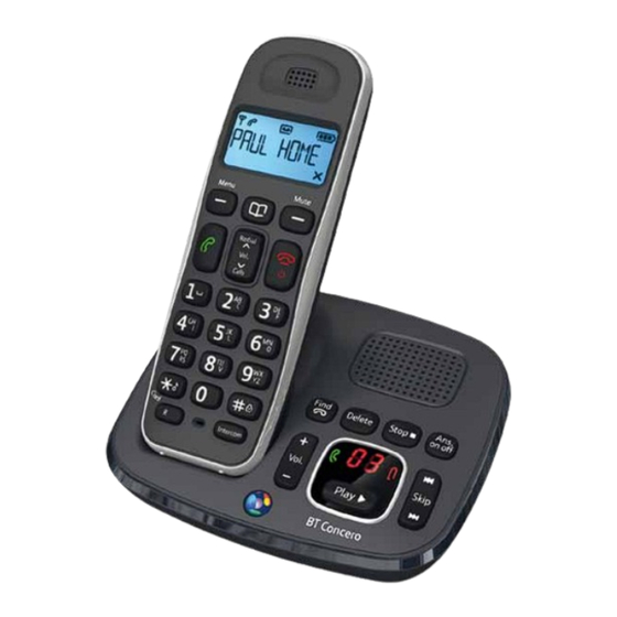 BT Concero 1400 User Manual