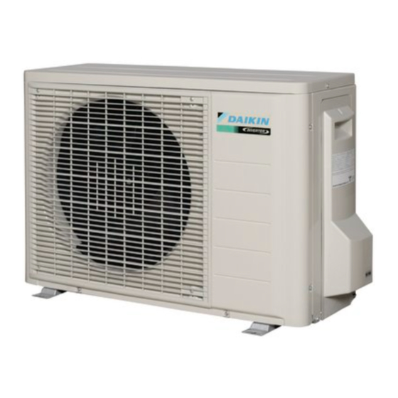 Daikin RXL25G2V1B Installation Manual