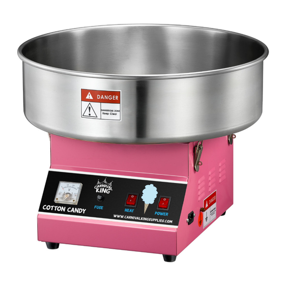 Carnival King 382CCME21 User Manual
