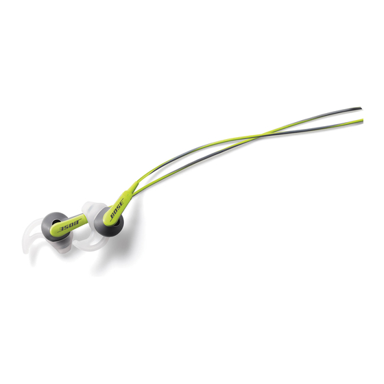 Bose SIE2i Sport User Manual