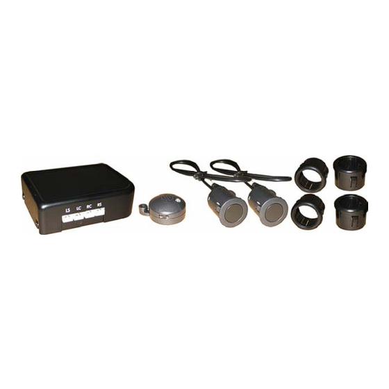 Advent PSS100 - Standard Rear Only System Installation Manual