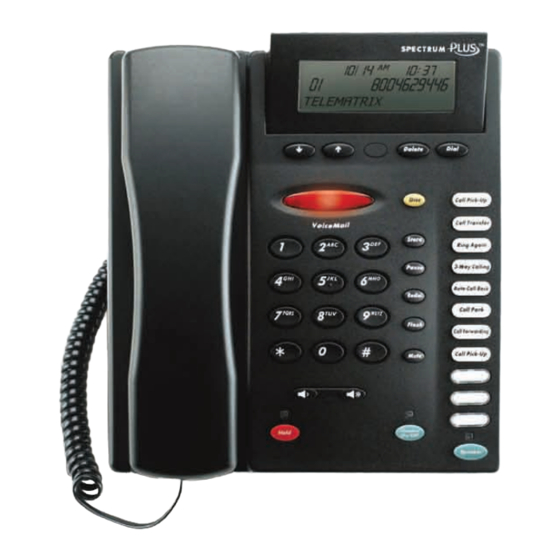 Telematrix Spectrum Plus LP550 User Manual