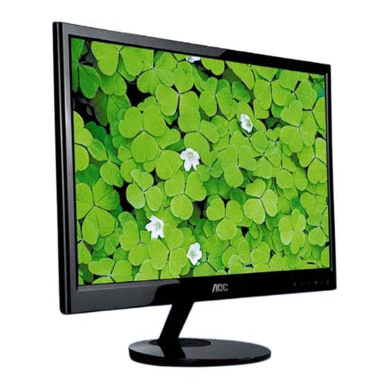 AOC e2051f Manual