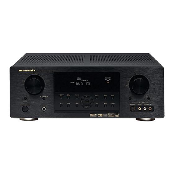 Marantz SR5500 Series Service Manual