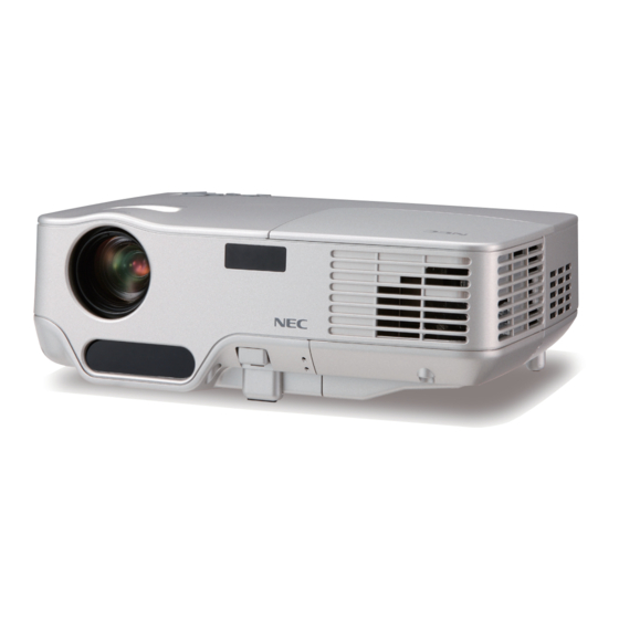 NEC NP40G User Manual