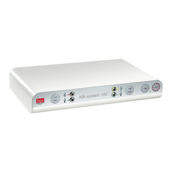 boso ABI-system 100 Manual