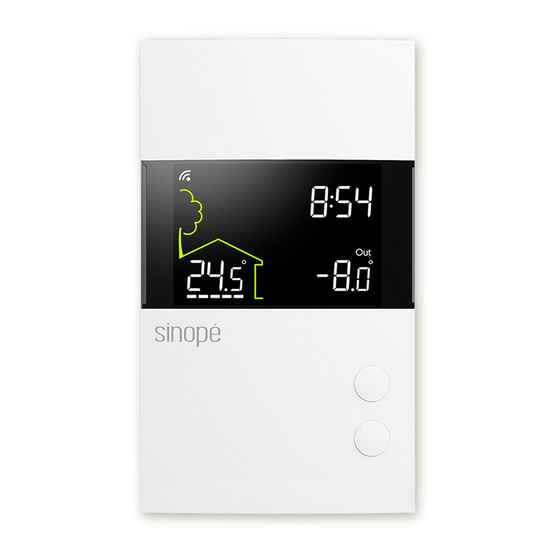 Sinope TH1400WF Installation Manual