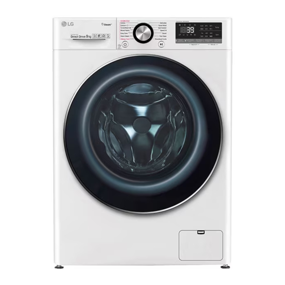 LG F4V909 TS Series Washing Machine Manuals