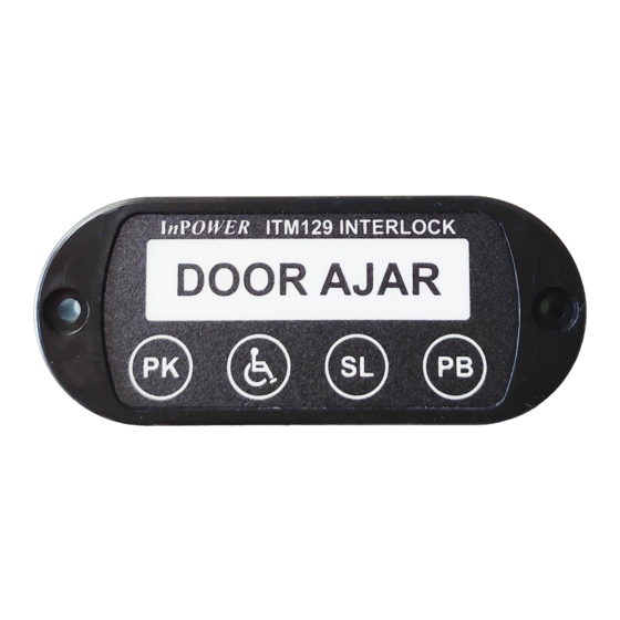 InPOWER ITM129 Manual