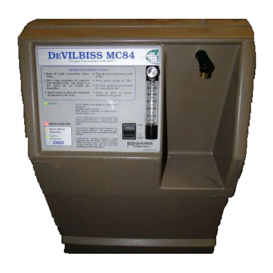 DeVilbiss DeVO/MC44-90 Service Manual