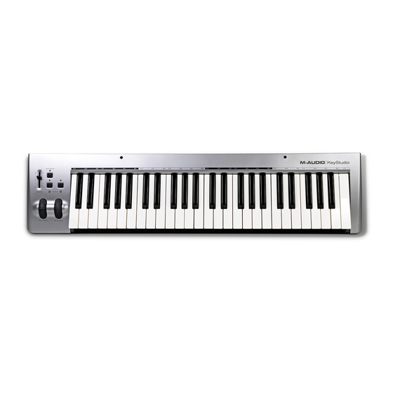 M-Audio KeyStudio 49I Quick Start Manual
