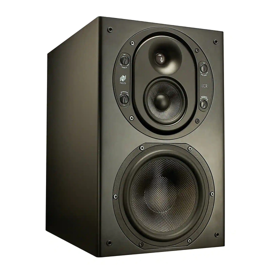 Niles StageFront Pro1770LCR Installation Manual