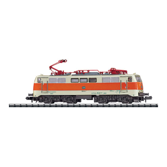 Trix minitrix BR 111 Manual