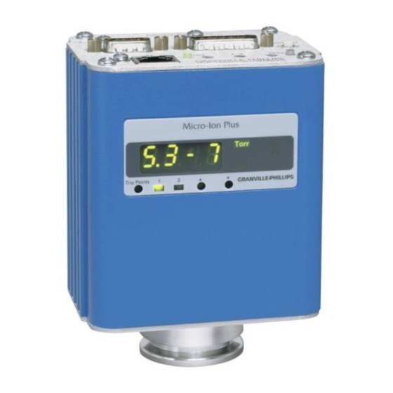 MKS 356 Micro-Ion Plus Series Instruction Manual