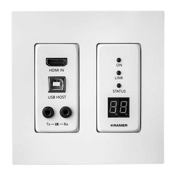 Kramer WP-EN6 Quick Start Manual