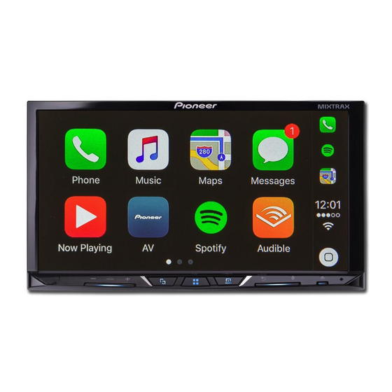 Pioneer AVH-Z5000DAB Operation Manual