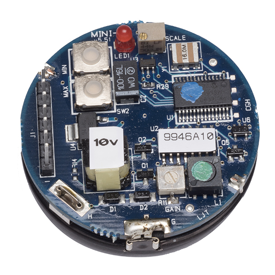 SensComp SonaSwitch MINI-A Installation And Operation Manual