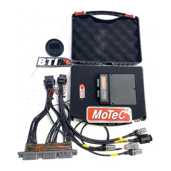 BTI MoTeC M130 Manual