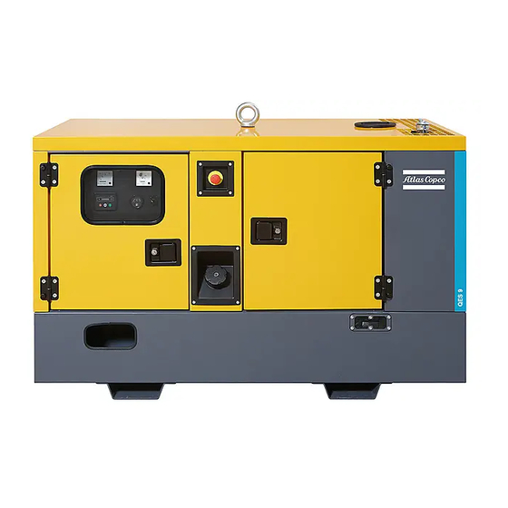 Atlas Copco QES 9-11 Kd ESF Instruction Manual