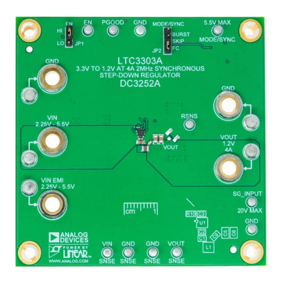 Analog Devices LTC3303A User Manual