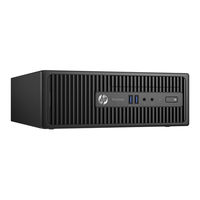 HP ProDesk 400 G3 Small Form Factor Maintenance And Service Manual