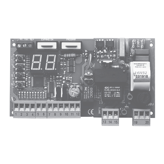 Tecno Automazione T011S Manuals