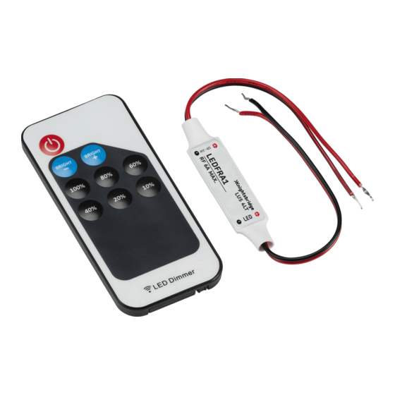 ML Accessories LEDFRA1 Installation & Maintenance Manual