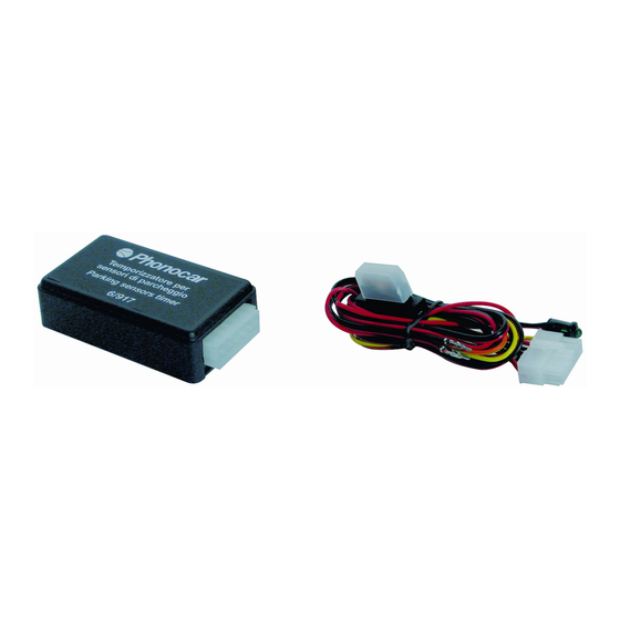 Phonocar 6/917 Instruction Manual