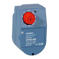 resideo Braukmann Z74S-AN Installation Instructions Manual