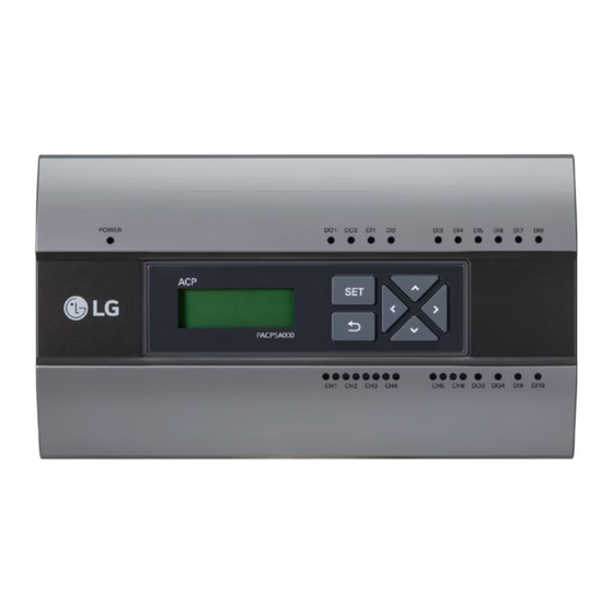 LG ACP 5 Installation Manual