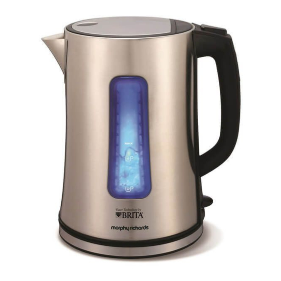 Morphy Richards BRITA KT43960 Instructions Manual