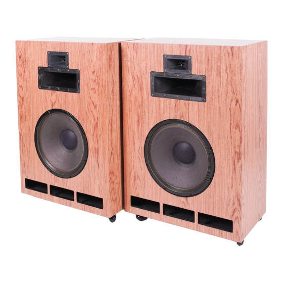 Klipsch Cornwall II Specifications