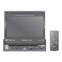 Panasonic CQ-VX220W Installation Instructions Manual