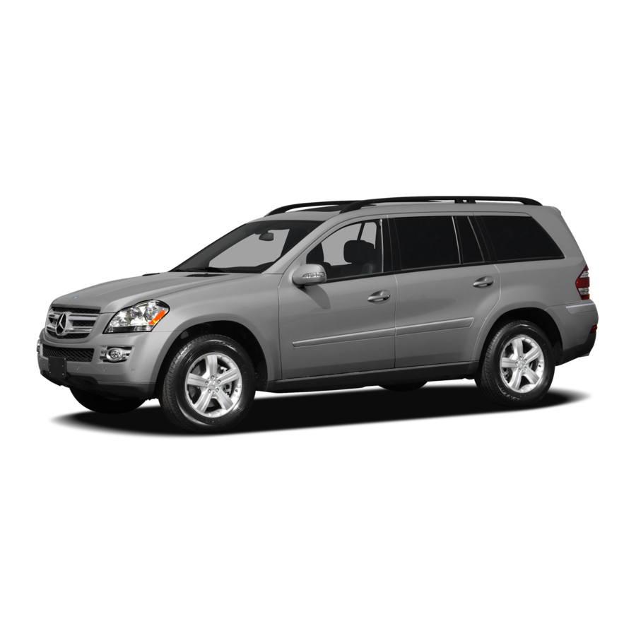 Mercedes-Benz GL 320 CDI Operator's Manual