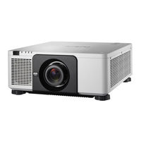 NEC PX803UL Installation Manual