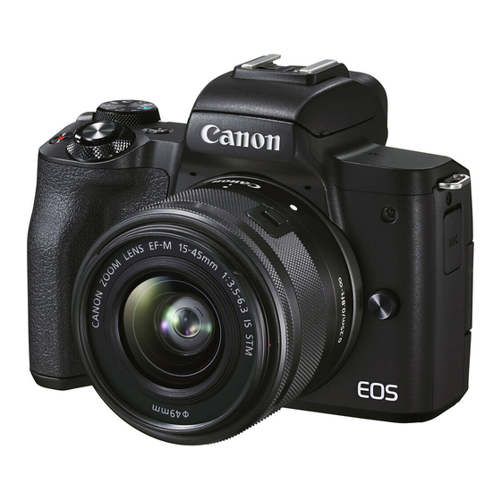Canon EOS M50 Mark II Manuals