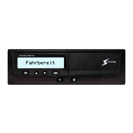 Stoneridge SE5000 Process Manual