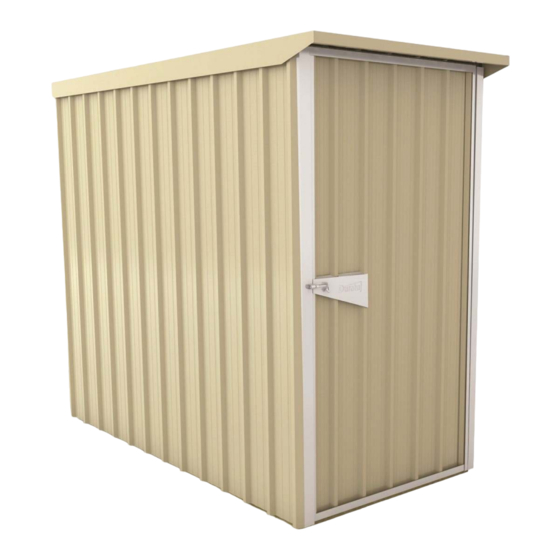 User Manuals: SmartStore SM1020 Lean-to Garden Shed